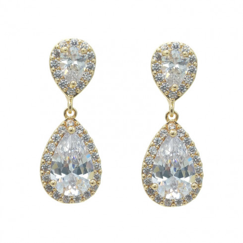 Anna Gold Earrings - (Buy Now)