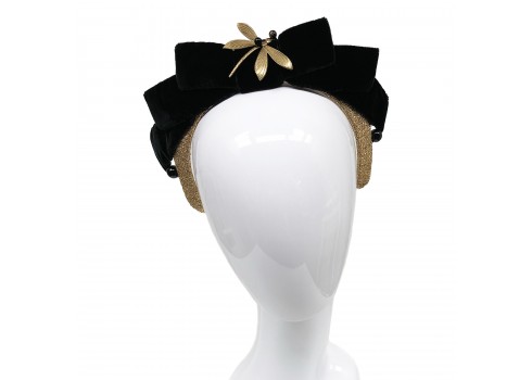 Audrey Black / Gold Dragonfly - (Buy Now)