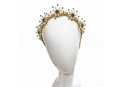 STARLIGHT - Emerald Crown (Custom Order - 2 Weeks)